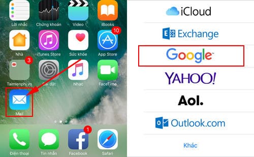 Đăng nhập Gmail trên iPhone, iPad không cần cài ứng dụng